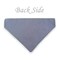 Dog Bandana with Bow Tie - "Gray Tuxedo with Gray Bow Tie" - Extra Small to Large Dog - Slide on Bandana - Over The Collar - AA product 4